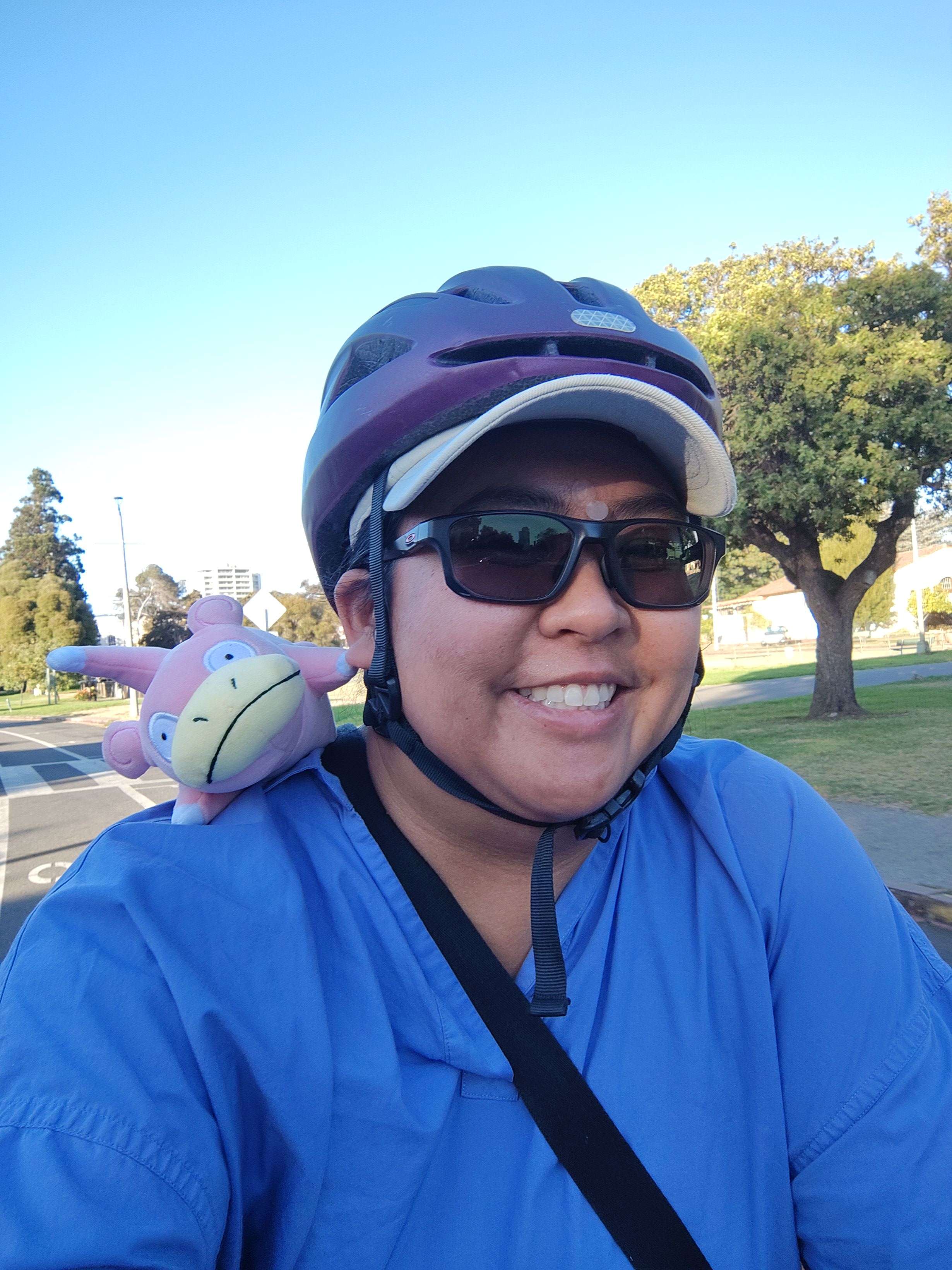bike selfie